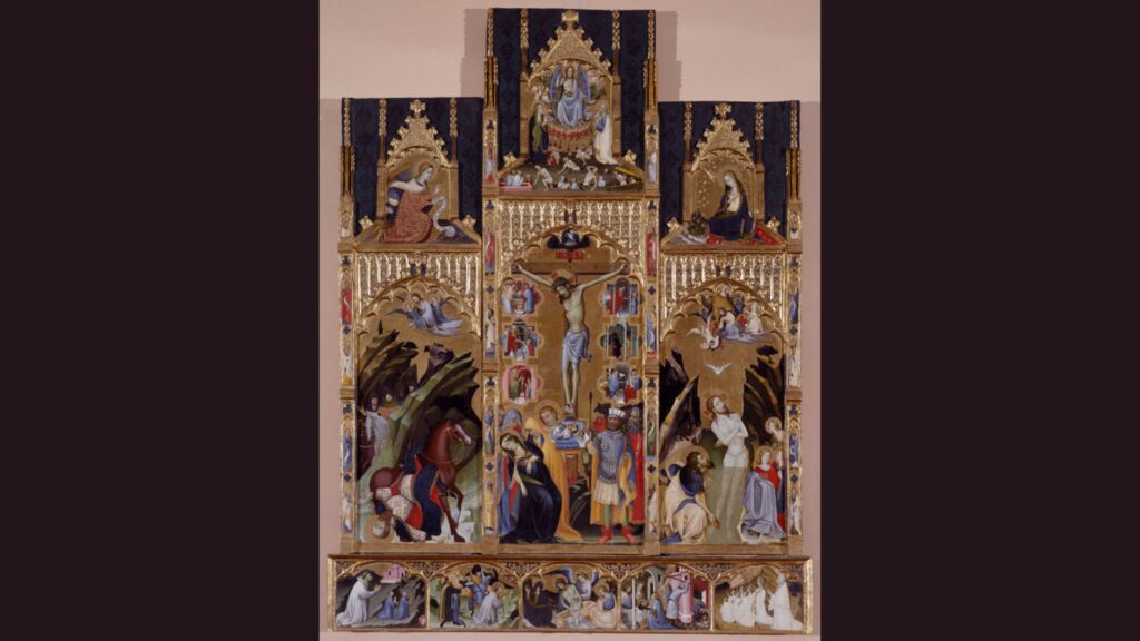 Imagem: Retábulo dos Sete Sacramentos (Séc.XIV), Gherardo di Jacopo, 'Starnina' (Florença, ca. 1354
